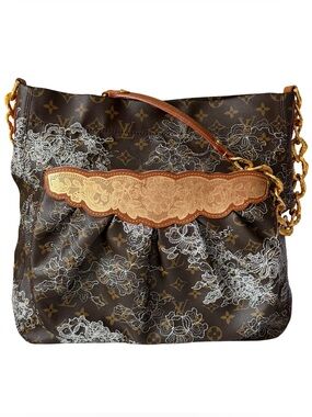 Louis Vuitton Dentelle Fersen Limited Edition Monogram Shoulder Bag